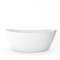 Castello Usa Manhattan 59" Solid Surface Freestanding Bathtub in White CB-GM-8016S - alternate 1